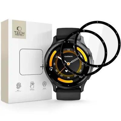 ZAŠČITNO STEKLO TECH-PROTECT ZA GARMIN VENU 3, 2-KOMPLETNO HIBRIDNO VISOKO