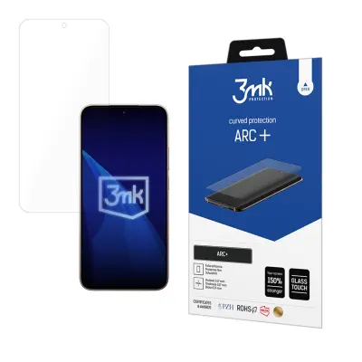 3MK ARC+ KALJENO STEKLO ZA XIAOMI 15T 5G Z ZAŠČITO ZASLONA, HITRA UPORABA