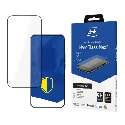 3MK HARDGLASS MAX ZA XIAOMI 15T 5G 15T PRO 5G STEKLO ZAŠČITNO ZA ZASLON Z LEPILOM