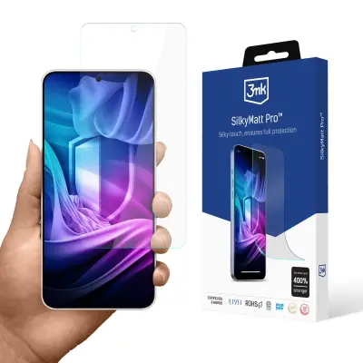 3MK KALJENO STEKLO SILKY MAT PRO ZAŠČITNE EDGE ZA SAMSUNG GALAXY S25