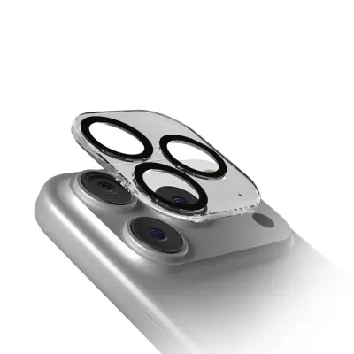 ZAŠČITNO STEKLO ZA KAMERO SBS ZA IPHONE 17 PRO Z ZAŠČITNO TEHNOLOGIJO D3O