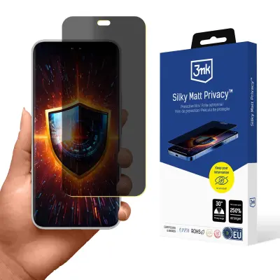 3MK KALJENO STEKLO ZA HONOR 400 PRO SVILNATO MAT ZASEBNOST 9 UR Z ZAŠČITNO STOLPINJO