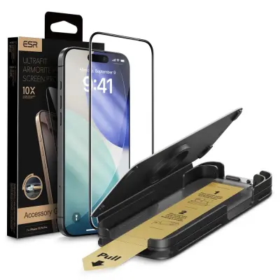 ZAŠČITNO KALJENO STEKLO ESR ULTRAFIT ARMORITE PRO ZA IPHONE 17 PRO MAX