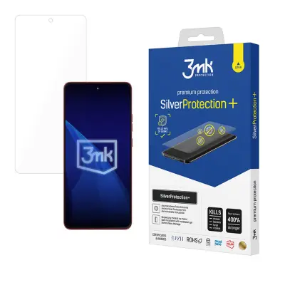 3MK SILVERPROTECTION+ ZAŠČITNO STEKLO ZA MOTOROLA MOTO G86 9H PRED PRSTNIMI ODTISKI