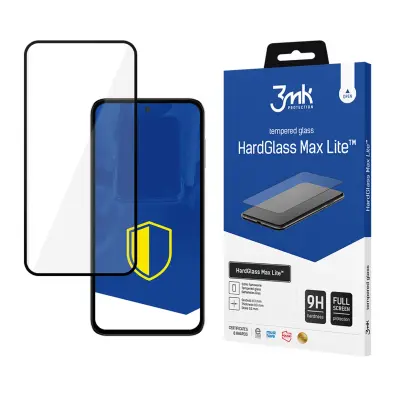 3MK KALJENO STEKLO HARDGLASS MAX LITE ZA SAMSUNG GALAXY M35 5G Z ZAŠČITO