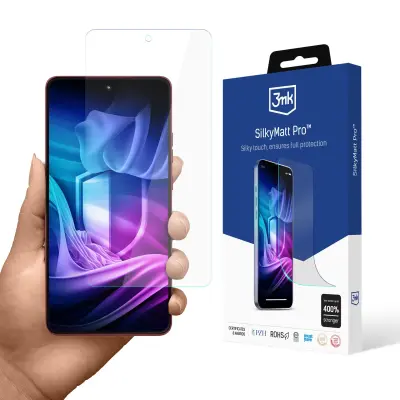 3MK KALJENO STEKLO ZA MOTOROLA MOTO G86 / G86 POWER MAT ZAŠČITENO OD PRSTNIH ODTISOV