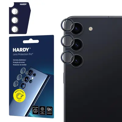 3MK HARDY LENS PRO KALJENO STEKLO ZAŠČITA ZA KAMERO ZA SAMSUNG GALAXY S23