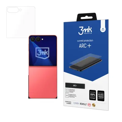 3MK ARC+ KALJENO STEKLO ZA SAMSUNG GALAXY Z FLIP 7 Z ZAŠČITO CELOTNEGA ZASLONA