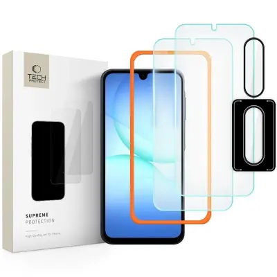 TECH-PROTECT KALJENO STEKLO SUPREME EASY - PAKIRANJE 3 KOSOV ZA SAMSUNG GALAXY A17 4G