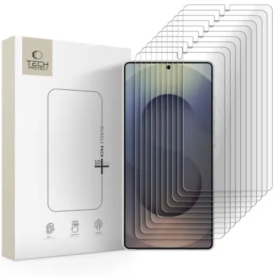 KALJENO STEKLO TECH-PROTECT, PAKIRANJE 10 KOSOV ZA GALAXY S26, ULTRA POLNA ZAŠČITA