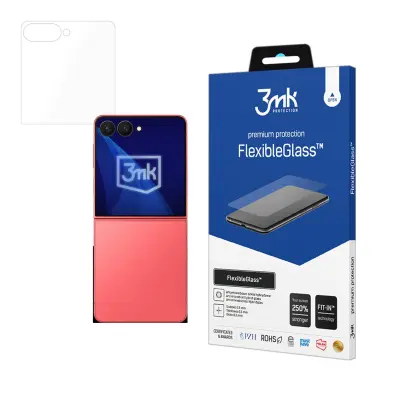 3MK FLEXIBLEGLASS ZA SAMSUNG GALAXY Z FLIP 7 ZAŠČITA ZA ZASLON Z ANTIBLEŠČANJEM
