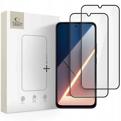 TECH-PROTECT KALJENO STEKLO GLASS FIT+ 2-KOMPLET ZA XIAOMI POCO M7 ZAŠČITA