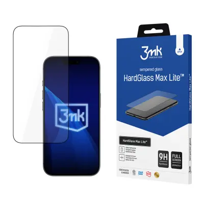 3MK HARDGLASS MAX LITE ZAŠČITA ZASLON ZA IPHONE AIR Z VISOKO ODPORNOSTJO