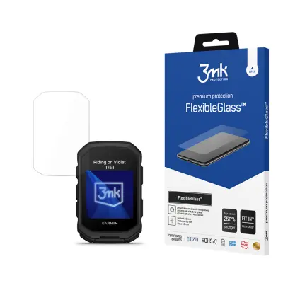 3MK FLEKSIBLEGLASS ZA ZAŠČITO ZASLONOV ZA GARMIN EDGE MTB BREZ LEPILA