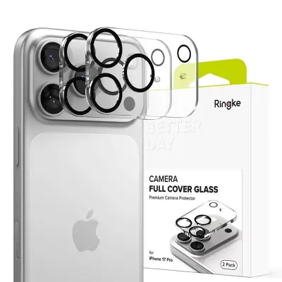 RINGKE ZAŠČITA ZA KAMERO Z POPOLNIM PREKRIVANJEM ZA IPHONE 17 PRO (2 KOMADA)