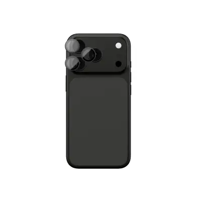 AMAZINGTHING SAFIRNO STEKLO ZA KAMERO ZA IPHONE 17 PRO PRO MAX S SIVO BARVO