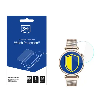 3MK ZAŠČITNA FOLIJSKA FOLIJA IZ FLEKSIBILNEGA STEKLA ZA HUAWEI WATCH GT 6 41 MM Z ZAŠČITO ZASLON