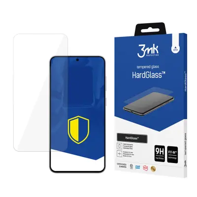 3MK TRDO STEKLENKO ZA SAMSUNG GALAXY S25 FE ZAŠČITA ZA CELOTEN ZASLON IN DOTIK