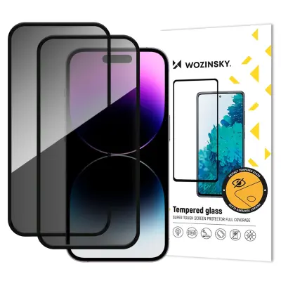 WOZINSKY KALJENO STEKLO ZA IPHONE 17 PRO, KOMPLET 2 KOSOV