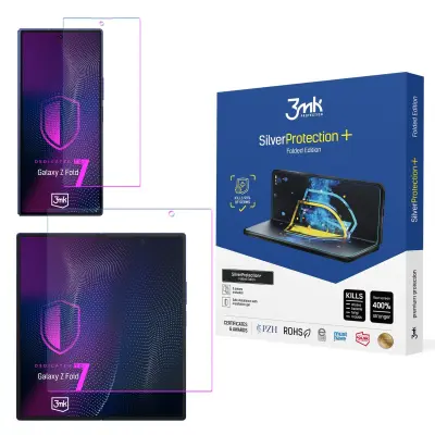 3MK SILVERPROTECTION+ FOLIJ ZA SAMSUNG GALAXY Z FOLD 7 Z ZAŠČITO PRED PRASKAMI