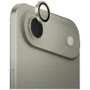 UNIQ STEKLENA ALUMINIJASTA ZAŠČITNA LEČA ZA IPHONE AIR Z APLIKATORJEM