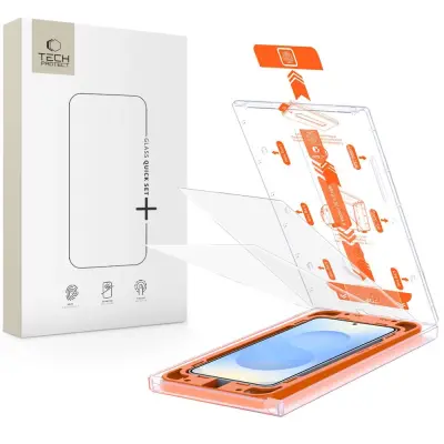 TECH-PROTECT KALJENO STEKLO QUICK SET+ ZAŠČITA ZA SAMSUNG GALAXY S25+