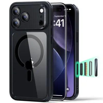 ESR CLASSIC HYBRID MAGSAFE KOMPLET ZA IPHONE 17 PRO KALJENO STEKLO