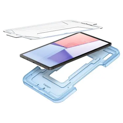 SPIGEN KALJENO STEKLO ZA SAMSUNG GALAXY TAB S9+ X810 X816B ZELENA ZAŠČITA