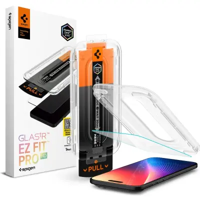 SPIGEN KALJENO STEKLO GLAS.TR EZ FIT PRO ZA IPHONE 17 AIR POLNA ZAŠČITA