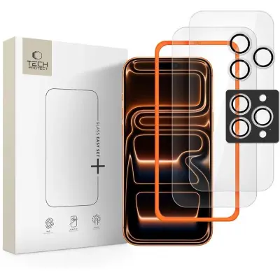 TECH-PROTECT KALJENO STEKLO ZA IPHONE 16 PRO MAX 17 PRO MAX EASY