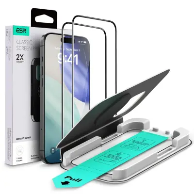 KALJENO STEKLO ESR ZA IPHONE 16 PRO 17 2 KOS POVRŠINA