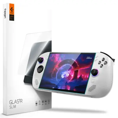 SPIGEN KALJENO STEKLO GLAS.TR SLIM, PAKIRANJE 2 TOČK ZA LENOVO LEGION GO S