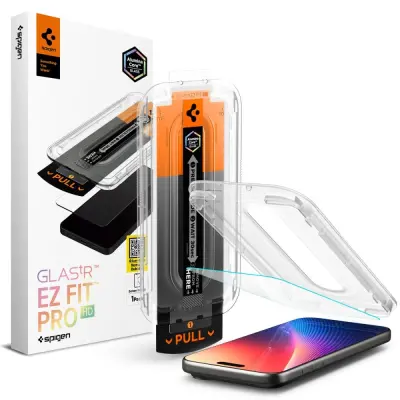 SPIGEN KALJENO STEKLO GLAS.TR EZ FIT PRO ZA IPHONE 16 PRO MAX 17 PRO MAX