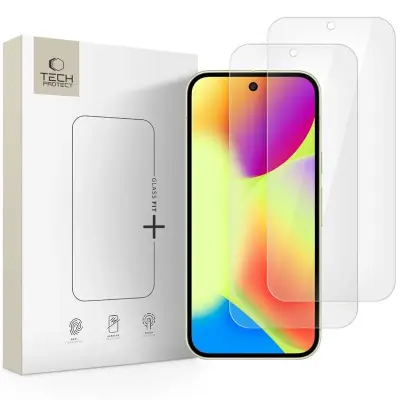 2-DELNI PAKET KALJENEGA STEKLA TECH-PROTECT ZA GOOGLE PIXEL 9, 9 PRO, 10 IN 10 PRO