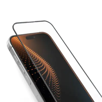 SBS D3O KALJENO STEKLO ZA IPHONE 15 15 PLUS Z OKVIRJEM ODPORNO NA PRASKE