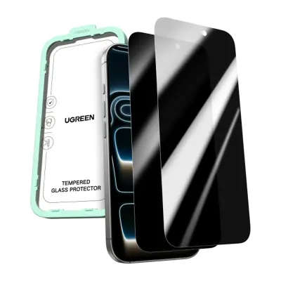 UGREEN KALJENO STEKLO ZA PRIVATIZIRANJE ZA IPHONE 17 PRO MAX ZAŠČITA ZASLON 2