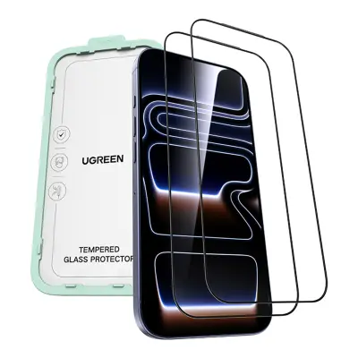 UGREEN KALJENO STEKLO ZA IPHONE 17 PRO MAX, 2 KOS