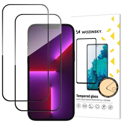 WOZINSKY KALJENO STEKLO Z LEPILOM ZA IPHONE 17 IN 16 PRO