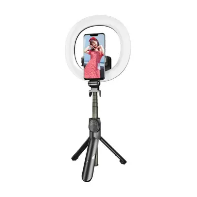 PULUZ SELFIE PALICA Z LED LUČKO ZA PAMETNE TELEFONE IN FOTOAPARATE