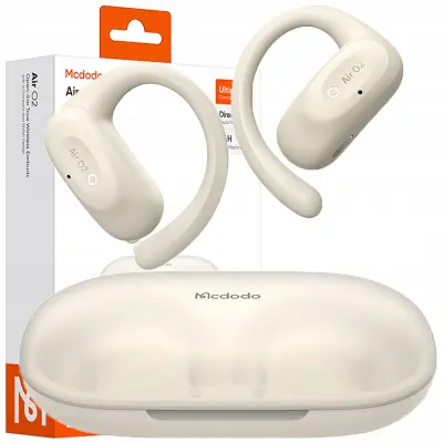 BREZŽIČNE SLUŠALKE MCDODO BLUETOOTH 5.4 Z MIKROFONOM IN ETUIJEM Z ZAPONKO