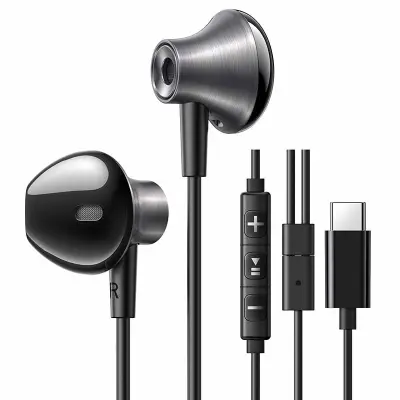 UGREEN EP106 ŽIČNE SLUŠALKE USB-C ZA PAMETNE TELEFONE Z JASNIM ZVOKOM