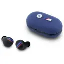 BMW BLUETOOTH SLUŠALKE TWS M KOVINSKI LOGO ENC ZA IPHONE 17 PRO MAX Z LOGOTIPOM