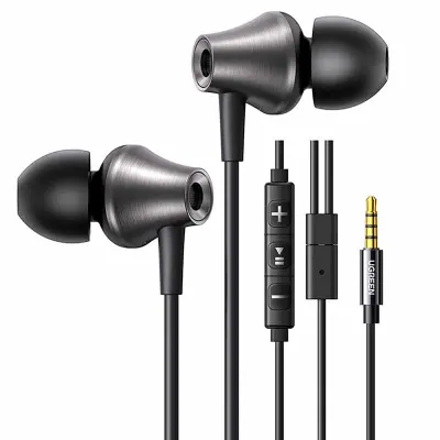 UGREEN ŽIČNE SLUŠALKE EP105 JACK 3,5 MM ZA TELEFONE IN TABLICE