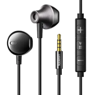 UGREEN 3,5 MM EP106 ŽIČNE SLUŠALKE ZA TELEFONE Z ODLIČNIM ZVOKOM