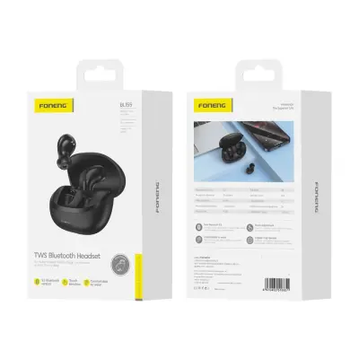 BREZŽIČNE SLUŠALKE FONENG BL155 ZA APPLE TELEFONE 12, 13 IN 14 STEREO