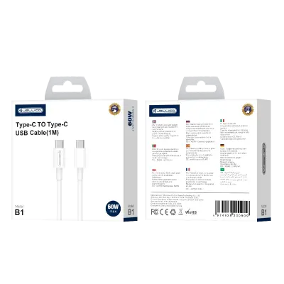 JELLICO USB-C USB-C PD 60W KABEL ZA MACBOOK PRO AIR S HITRIM POLNJENJEM 1M