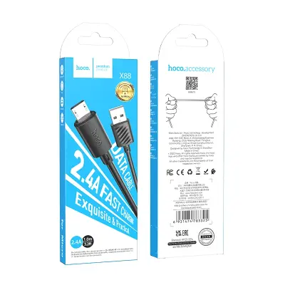 HOCO MICRO USB KABEL 3.1A 1M ZA ANDROID SAMSUNG XIAOMI LG HITRO POLNJENJE