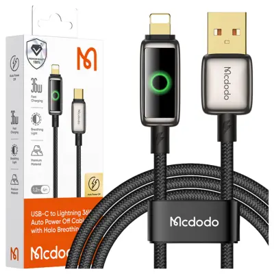 MCDODO USB-A NA LIGHTNING KABEL ZA IPHONE 7 8 X 1,2 M VAREN