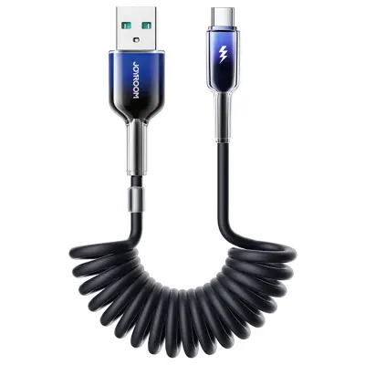 JOYROOM S-A51 USB-A USB-C KABEL 60 W 1,5 M ČRN