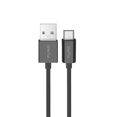 PURO MICRO USB KABEL 12W ZA TELEFONE 1M TPE HITRO POLNJENJE
